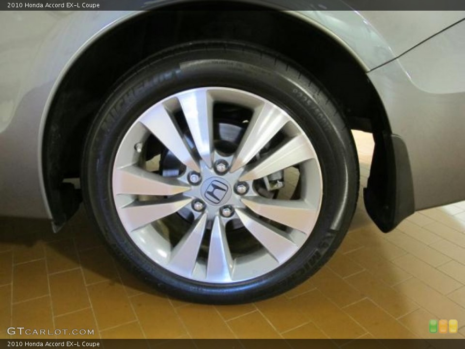 2010 Honda Accord EX-L Coupe Wheel and Tire Photo #74010603