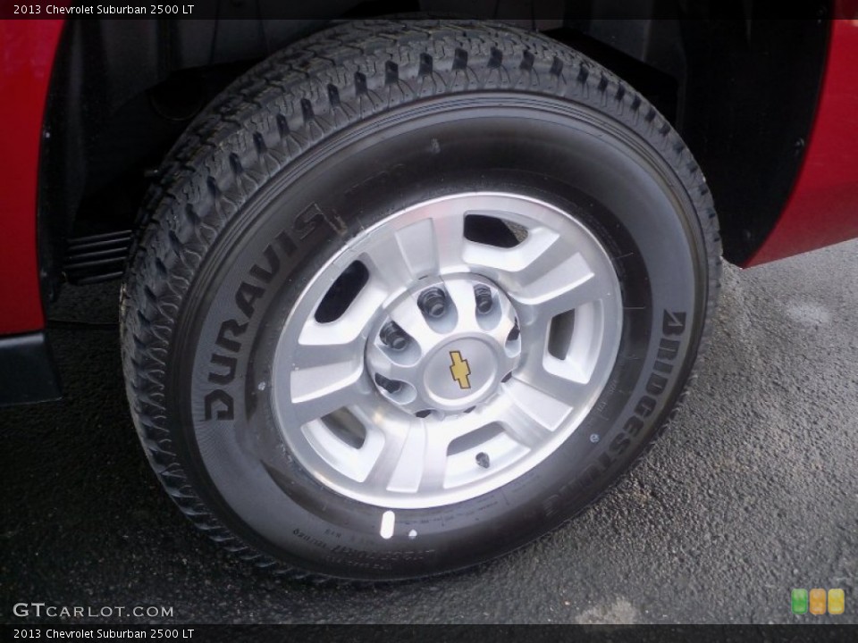 2013 Chevrolet Suburban 2500 LT Wheel and Tire Photo #74015531