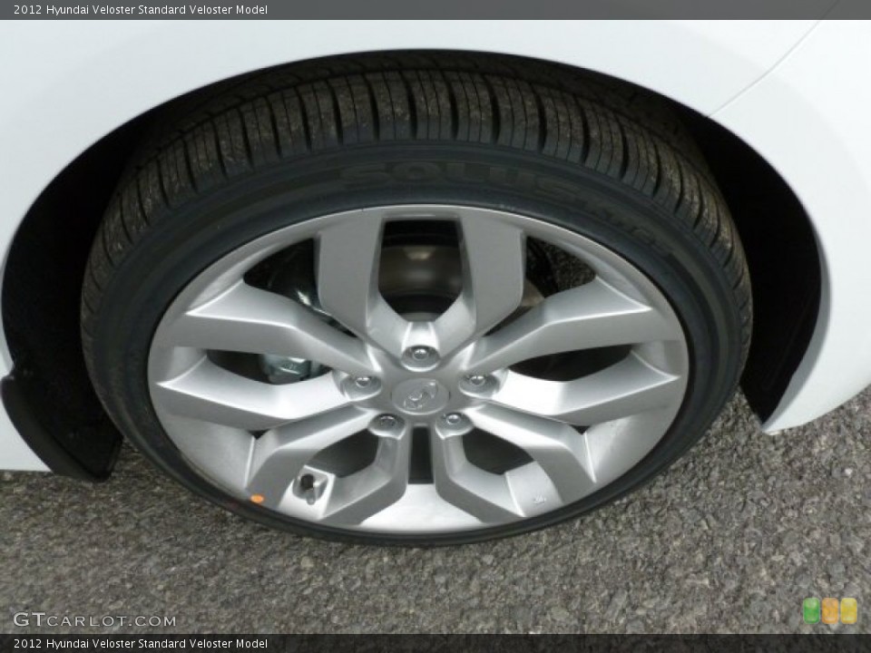 2012 Hyundai Veloster  Wheel and Tire Photo #74019984