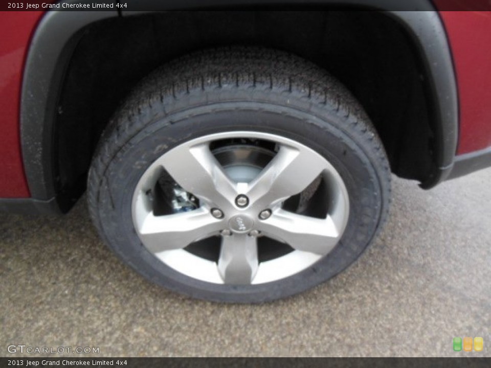 2013 Jeep Grand Cherokee Limited 4x4 Wheel and Tire Photo #74023800