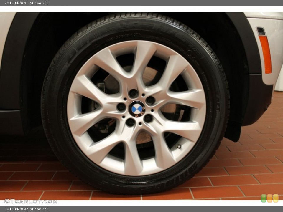 2013 BMW X5 xDrive 35i Wheel and Tire Photo #74024070