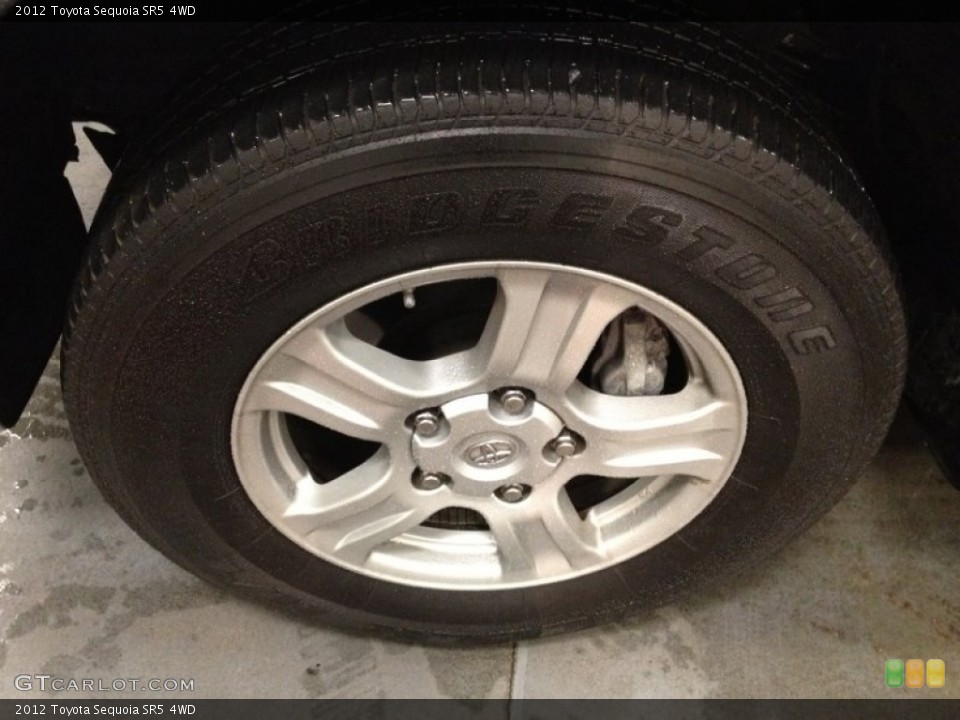 2012 Toyota Sequoia SR5 4WD Wheel and Tire Photo #74025855