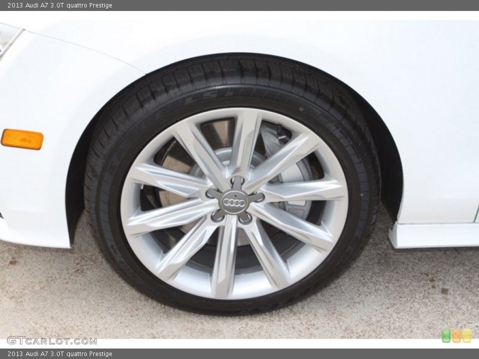 2013 Audi A7 3.0T quattro Prestige Wheel and Tire Photo #74026065
