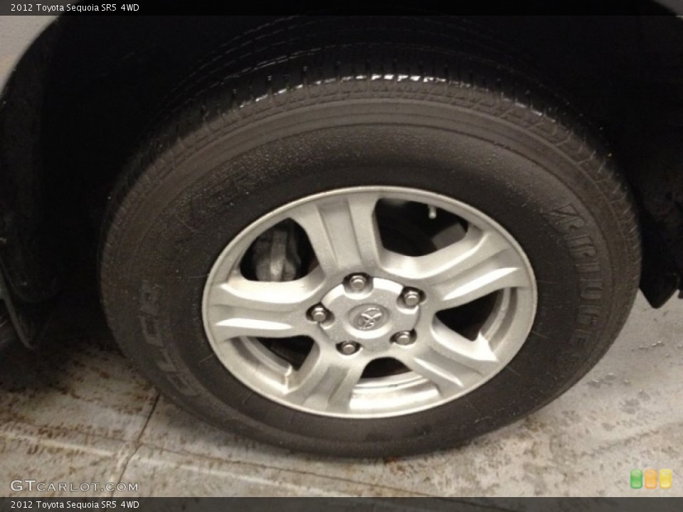 2012 Toyota Sequoia SR5 4WD Wheel and Tire Photo #74026273