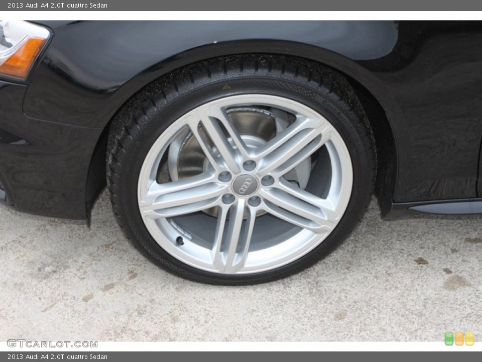 2013 Audi A4 2.0T quattro Sedan Wheel and Tire Photo #74029042