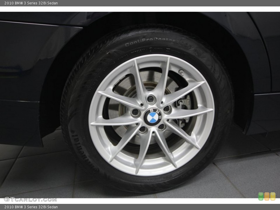 2010 BMW 3 Series 328i Sedan Wheel and Tire Photo #74029857