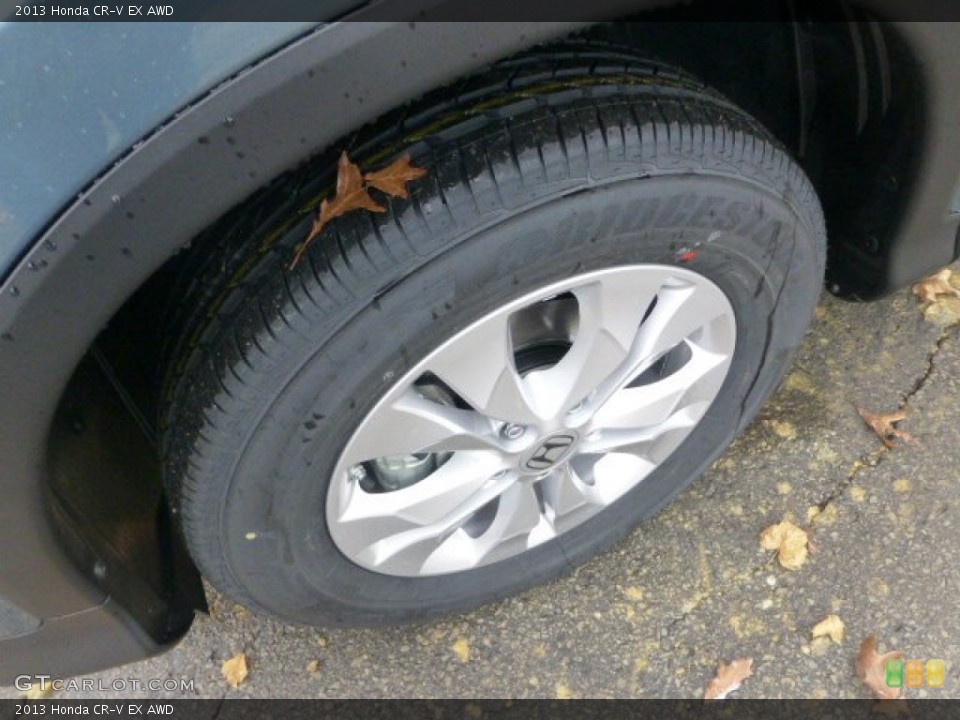 2013 Honda CR-V EX AWD Wheel and Tire Photo #74035056