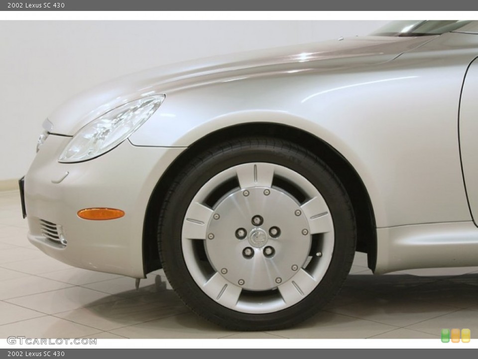2002 Lexus SC 430 Wheel and Tire Photo #74035323