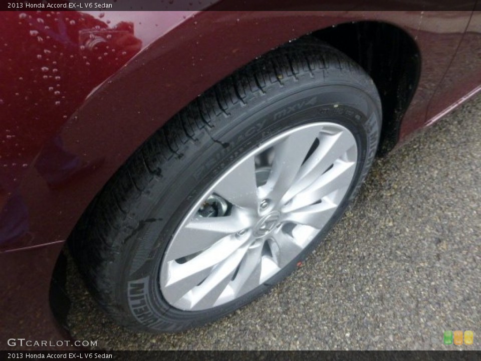 2013 Honda Accord EX-L V6 Sedan Wheel and Tire Photo #74037030
