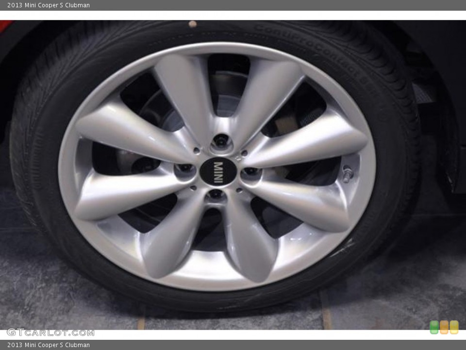 2013 Mini Cooper S Clubman Wheel and Tire Photo #74040929