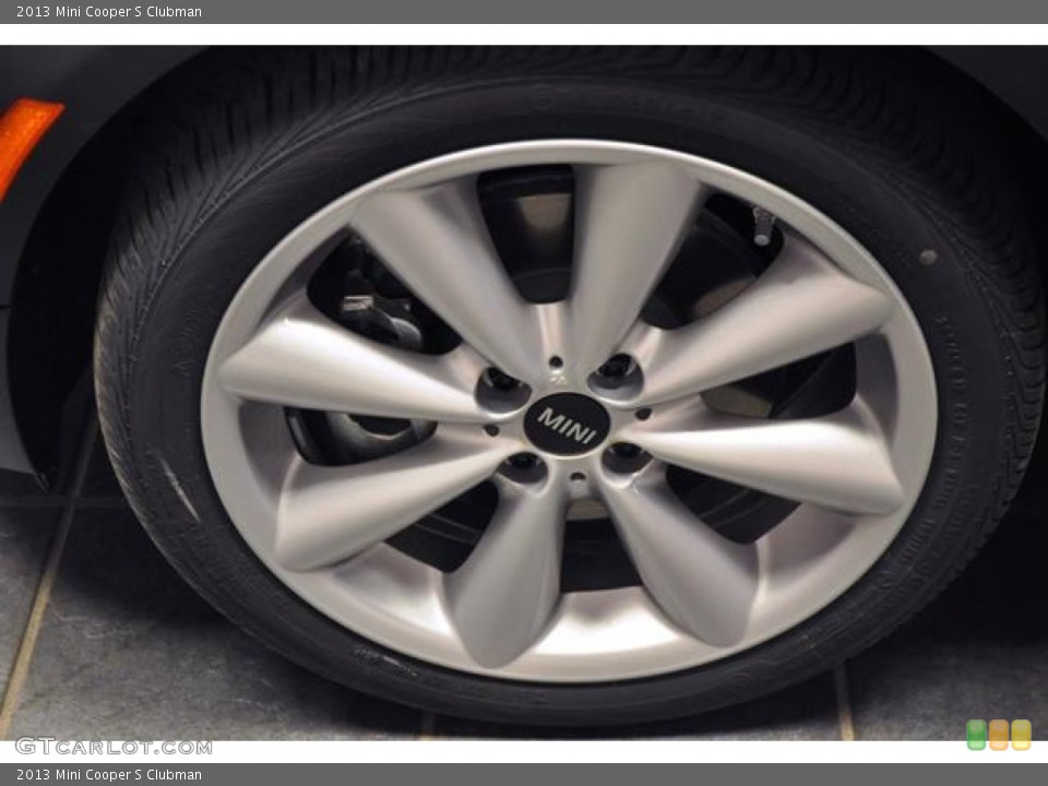 2013 Mini Cooper S Clubman Wheel and Tire Photo #74041260