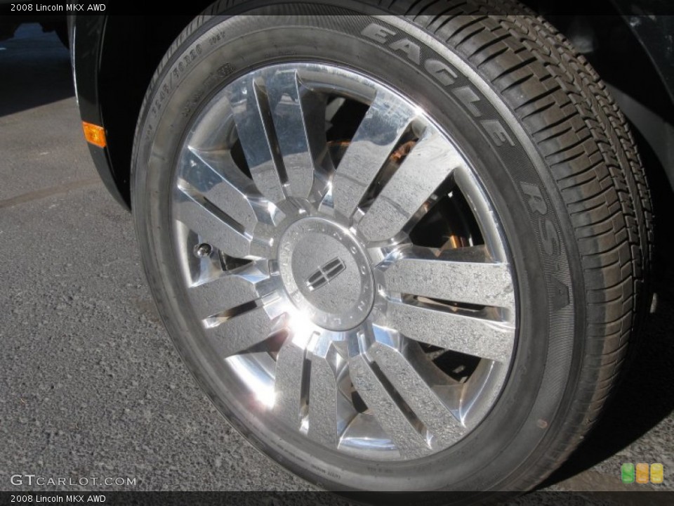 2008 Lincoln MKX AWD Wheel and Tire Photo #74041500