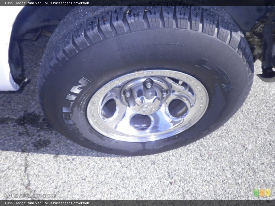 1999 Dodge Ram Van 1500 Passenger Conversion Wheel and Tire Photo #74042668