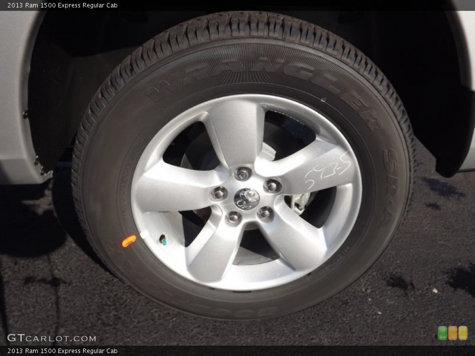2013 Ram 1500 Express Regular Cab Wheel and Tire Photo #74046707