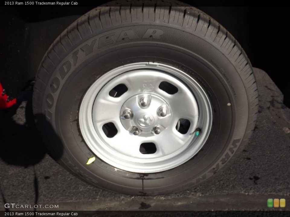 2013 Ram 1500 Tradesman Regular Cab Wheel and Tire Photo #74047115