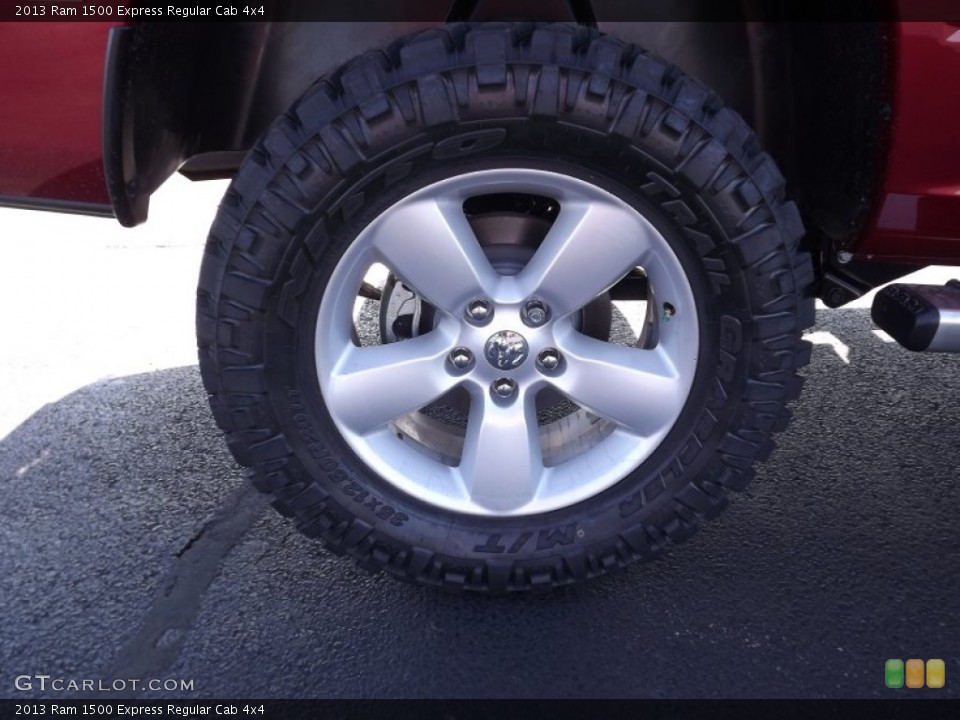 2013 Ram 1500 Express Regular Cab 4x4 Wheel and Tire Photo #74047478