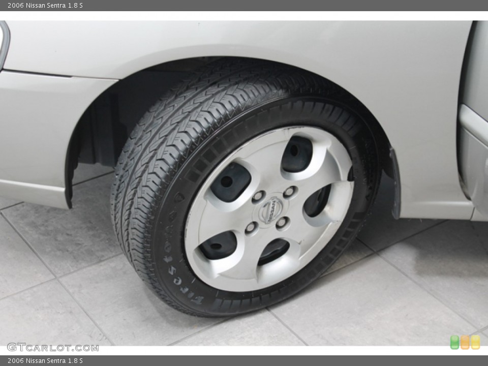2006 Nissan Sentra 1.8 S Wheel and Tire Photo #74047890