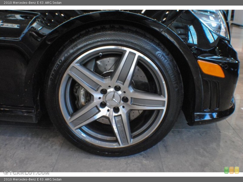 2010 Mercedes-Benz E 63 AMG Sedan Wheel and Tire Photo #74048513