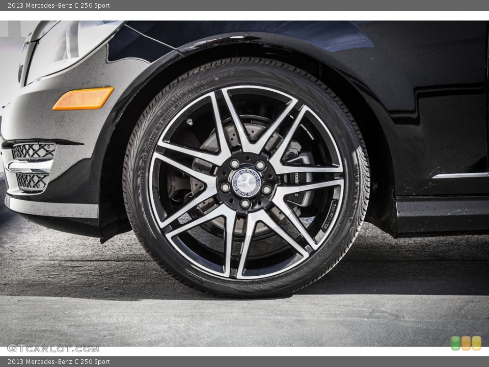 2013 Mercedes-Benz C 250 Sport Wheel and Tire Photo #74049450
