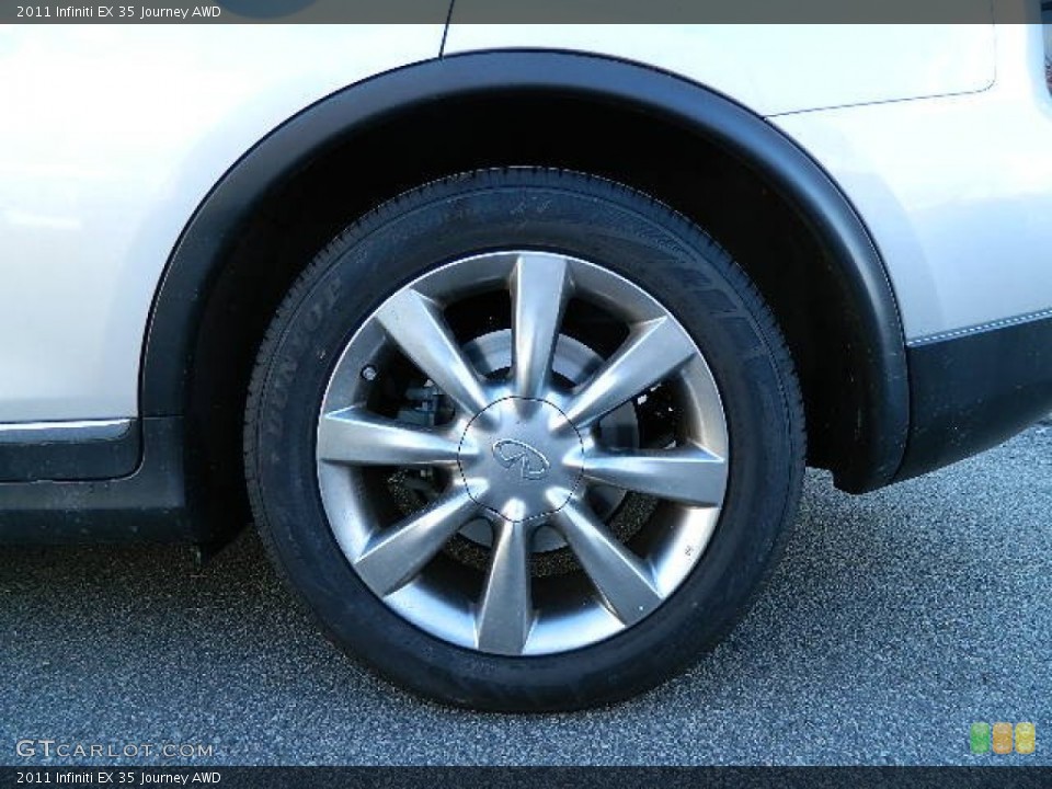 2011 Infiniti EX 35 Journey AWD Wheel and Tire Photo #74052897