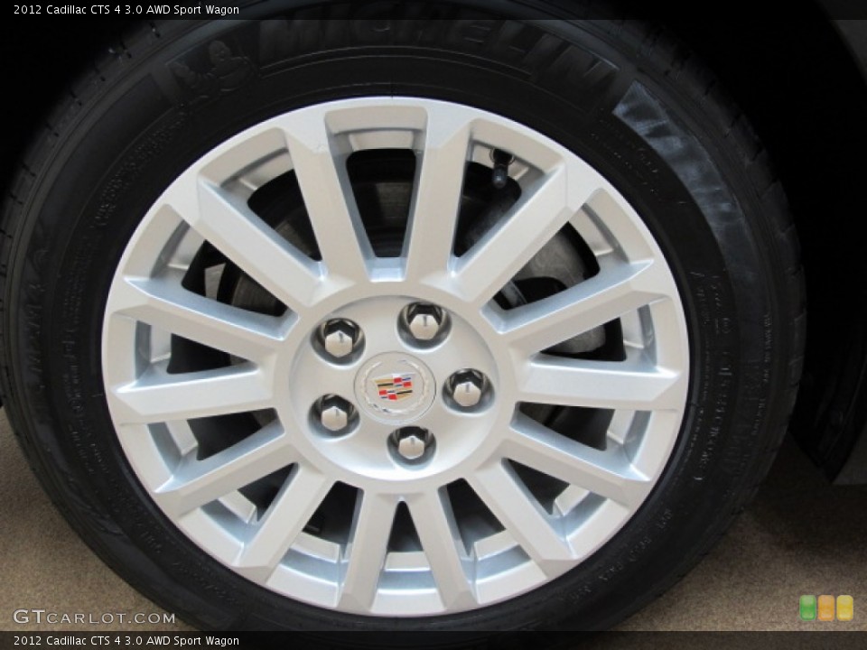 2012 Cadillac CTS 4 3.0 AWD Sport Wagon Wheel and Tire Photo #74054964
