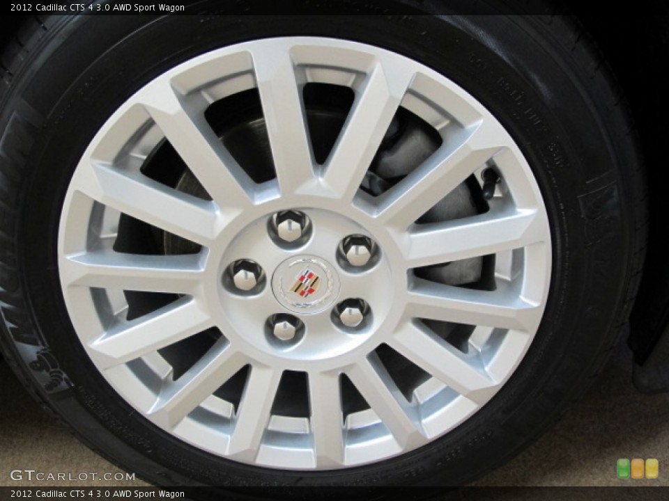 2012 Cadillac CTS 4 3.0 AWD Sport Wagon Wheel and Tire Photo #74054987