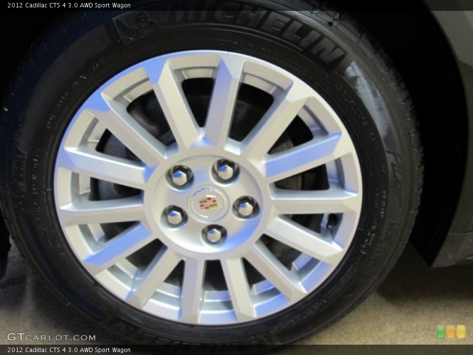 2012 Cadillac CTS 4 3.0 AWD Sport Wagon Wheel and Tire Photo #74055008