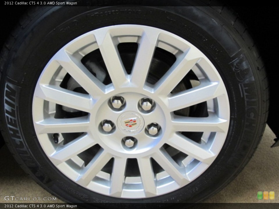 2012 Cadillac CTS 4 3.0 AWD Sport Wagon Wheel and Tire Photo #74055025