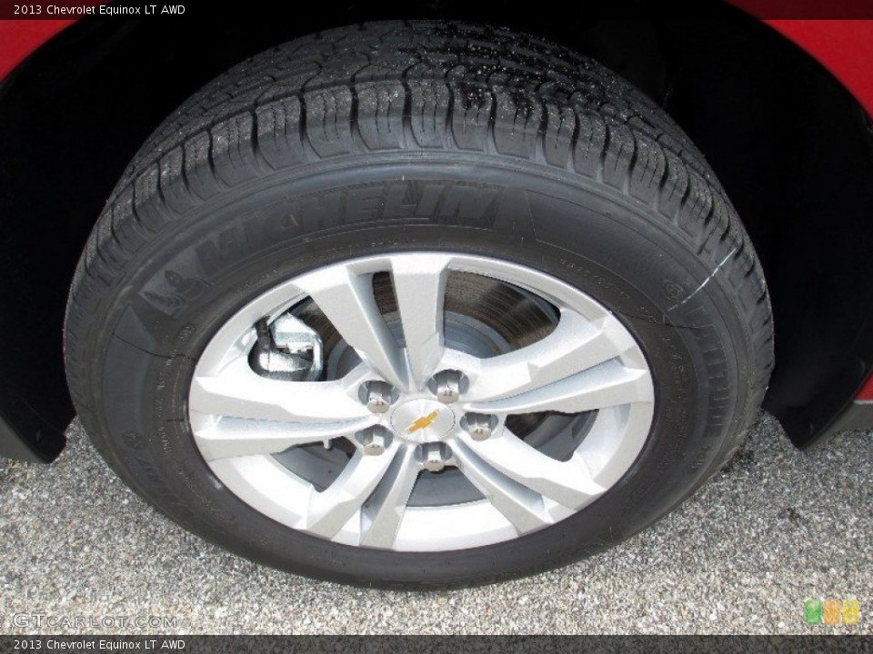 2013 Chevrolet Equinox LT AWD Wheel and Tire Photo #74055141