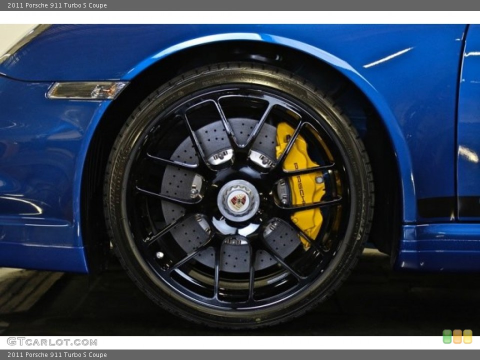 2011 Porsche 911 Turbo S Coupe Wheel and Tire Photo #74056637