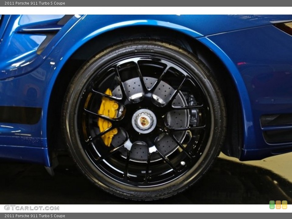2011 Porsche 911 Turbo S Coupe Wheel and Tire Photo #74056663