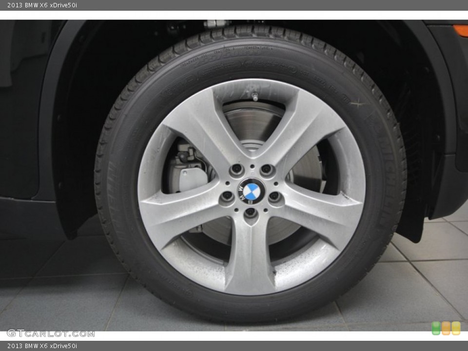 2013 BMW X6 xDrive50i Wheel and Tire Photo #74057819
