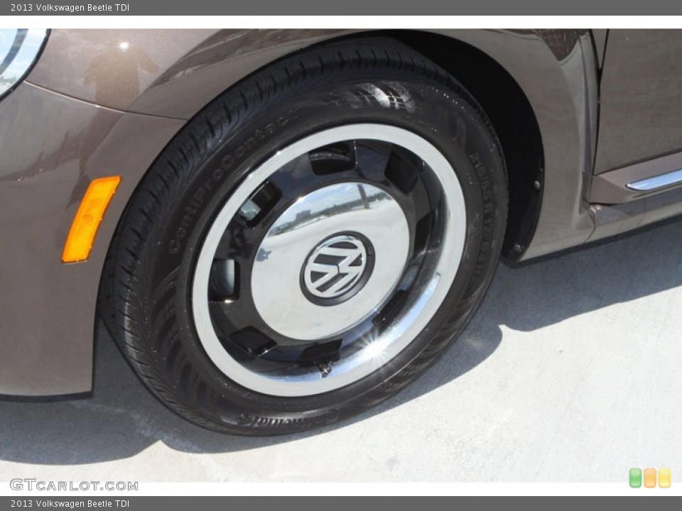 2013 Volkswagen Beetle TDI Wheel and Tire Photo #74059079