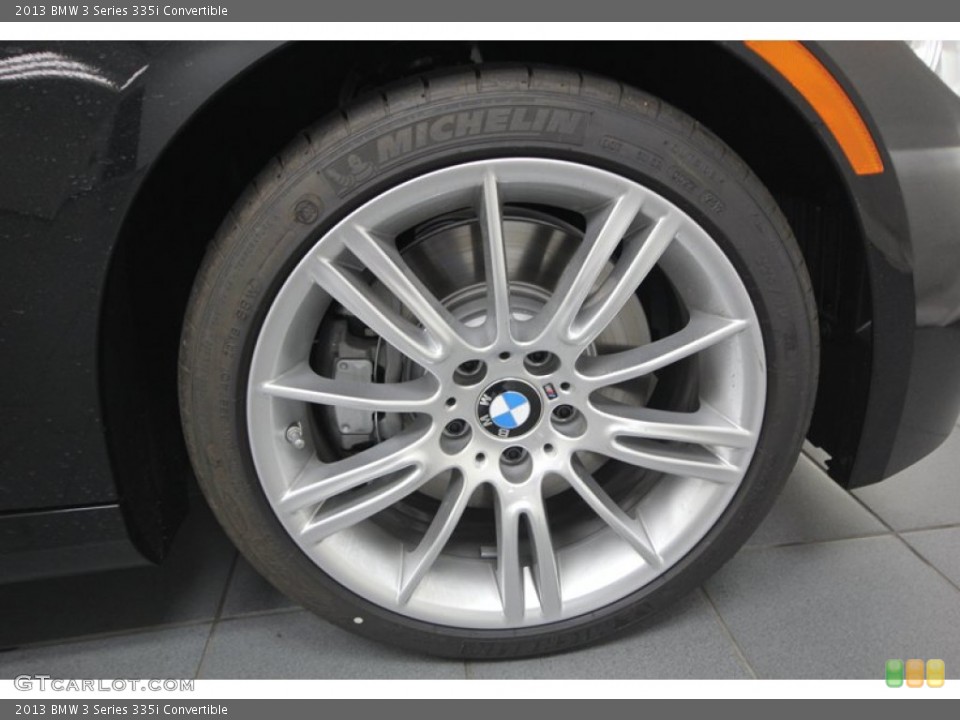 2013 BMW 3 Series 335i Convertible Wheel and Tire Photo #74059164