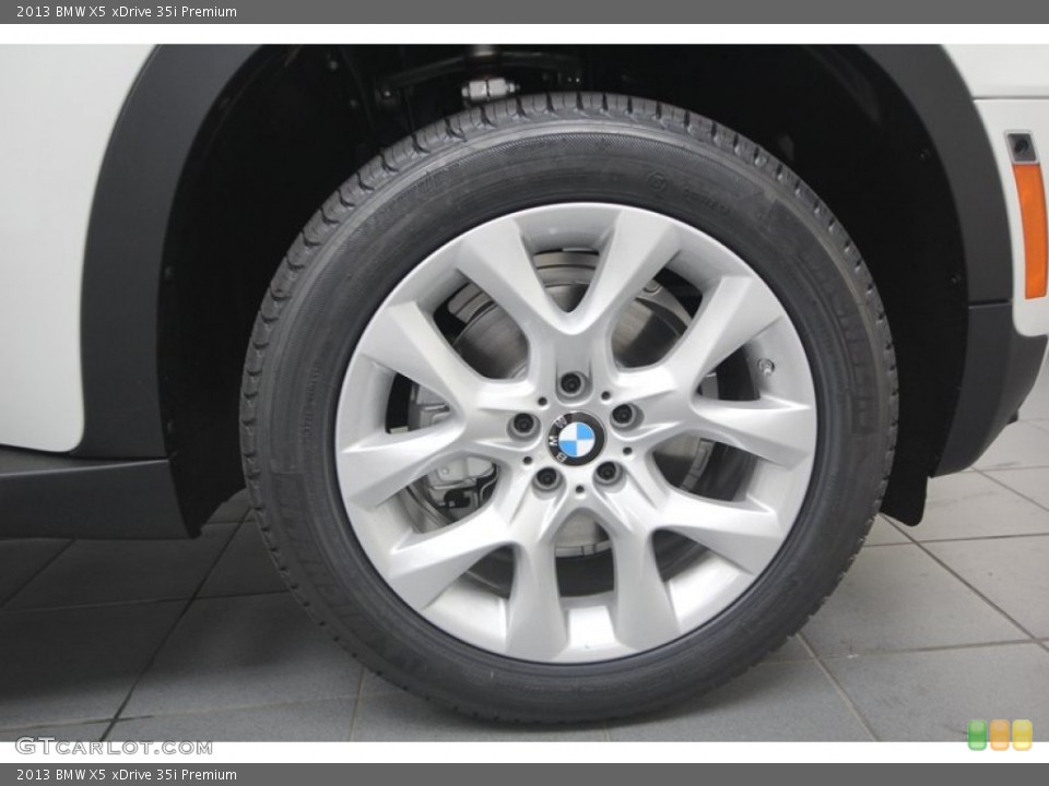 2013 BMW X5 xDrive 35i Premium Wheel and Tire Photo #74065348
