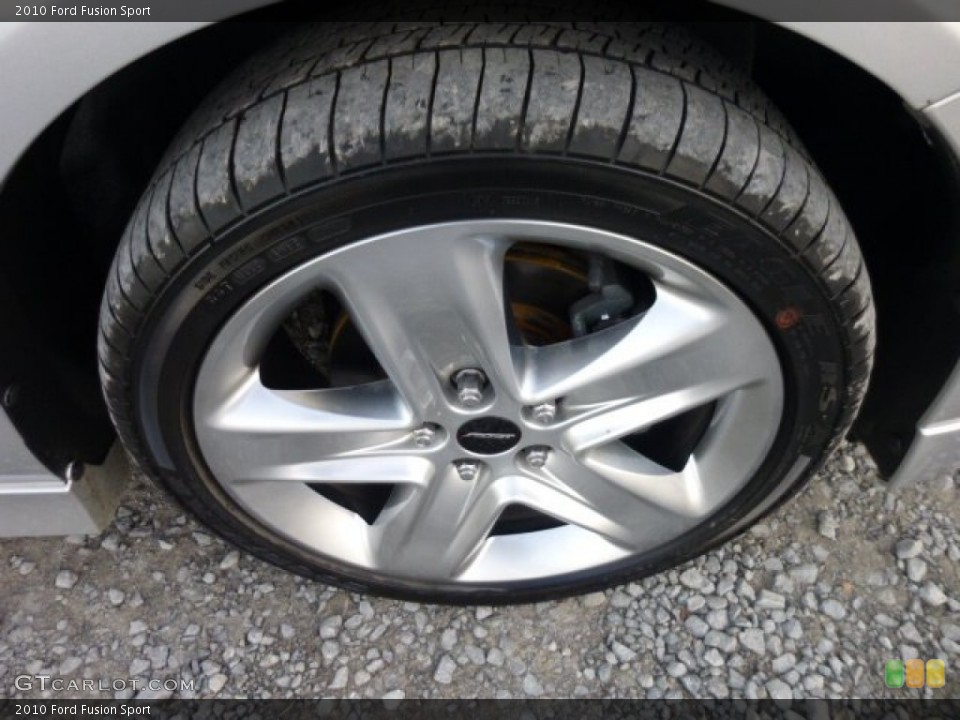 2010 Ford Fusion Sport Wheel and Tire Photo #74066701