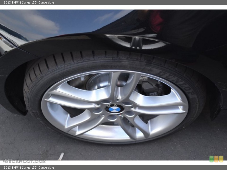 2013 BMW 1 Series 135i Convertible Wheel and Tire Photo #74068205