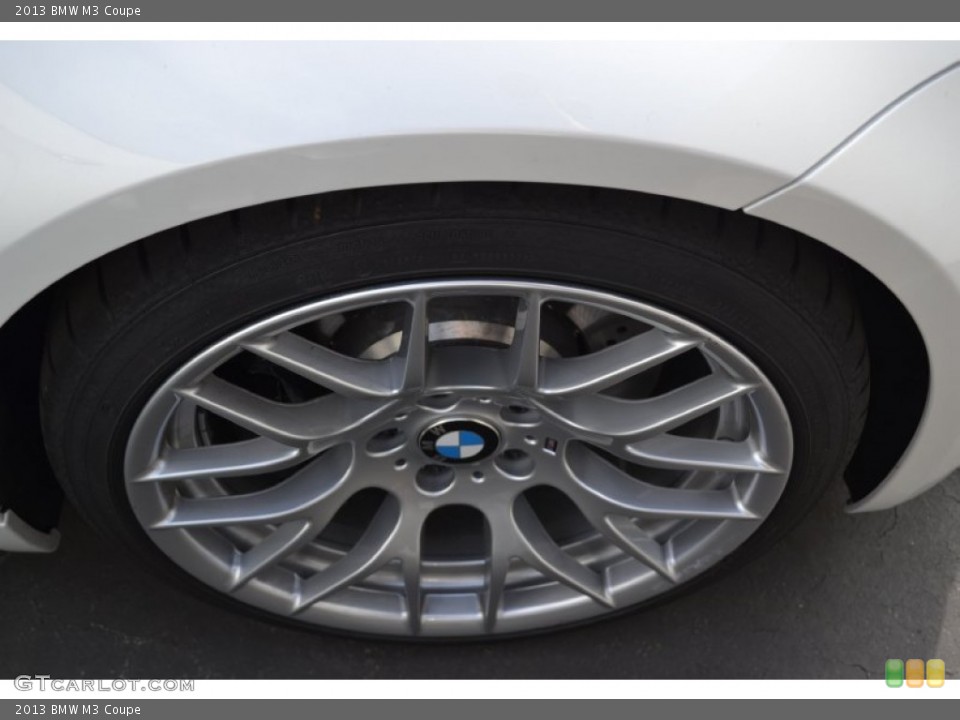 2013 BMW M3 Coupe Wheel and Tire Photo #74068967