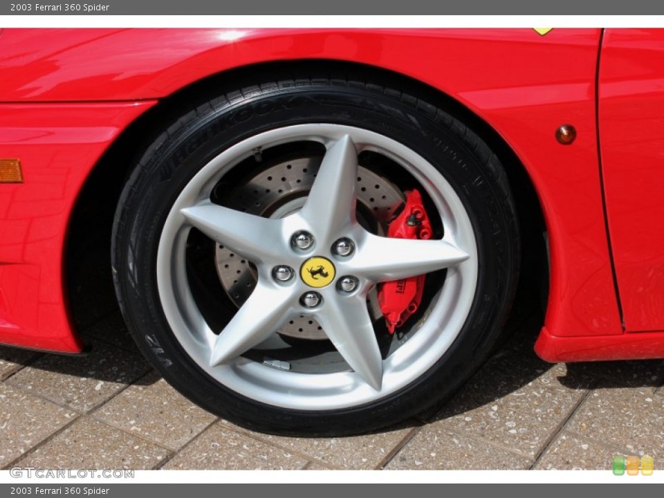 2003 Ferrari 360 Spider Wheel and Tire Photo #74070220