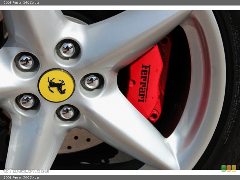 2003 Ferrari 360 Spider Wheel and Tire Photo #74070267