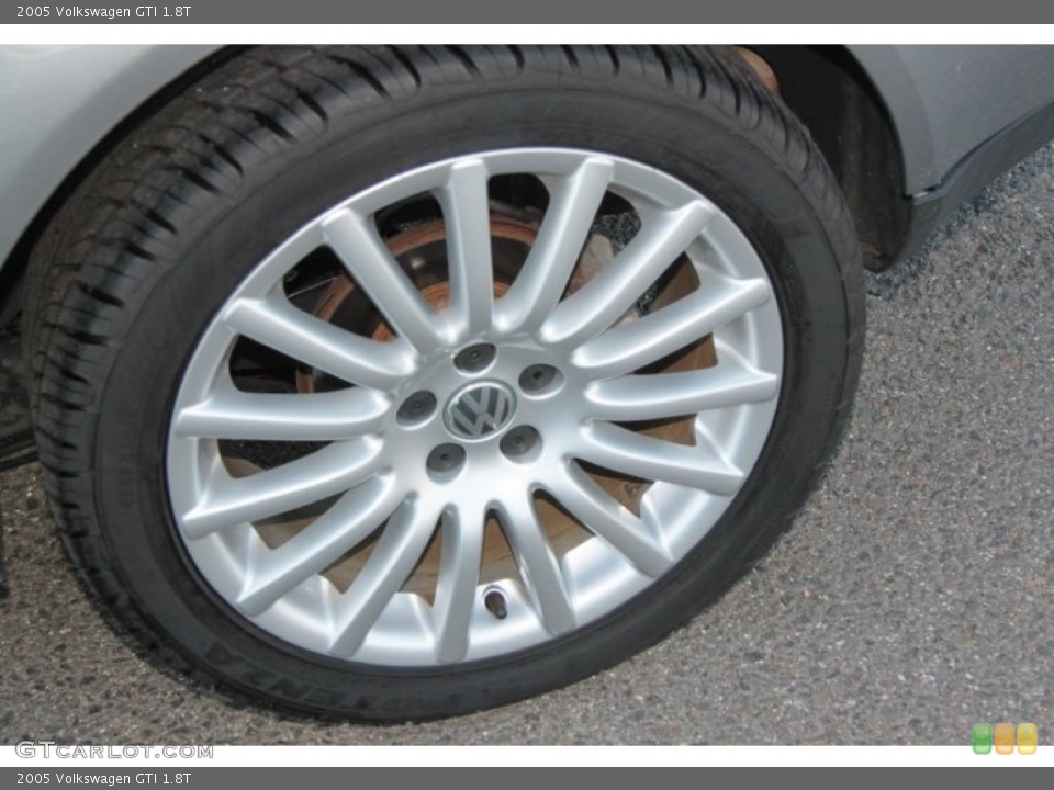 2005 Volkswagen GTI 1.8T Wheel and Tire Photo #74074272
