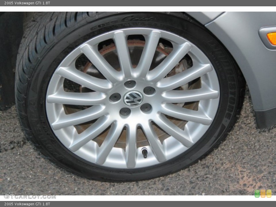 2005 Volkswagen GTI 1.8T Wheel and Tire Photo #74074298
