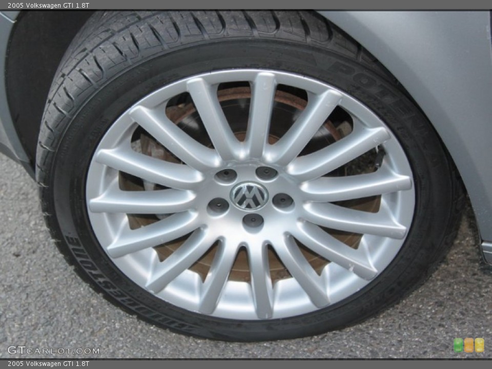 2005 Volkswagen GTI 1.8T Wheel and Tire Photo #74074321