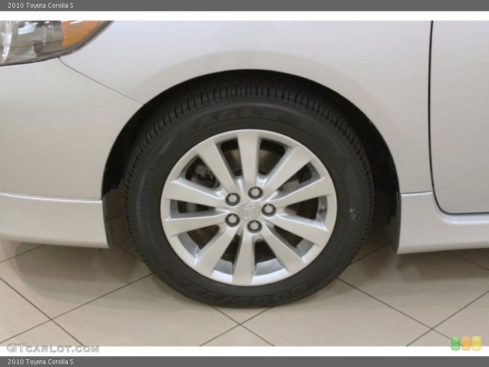 2010 Toyota Corolla S Wheel and Tire Photo #74075175