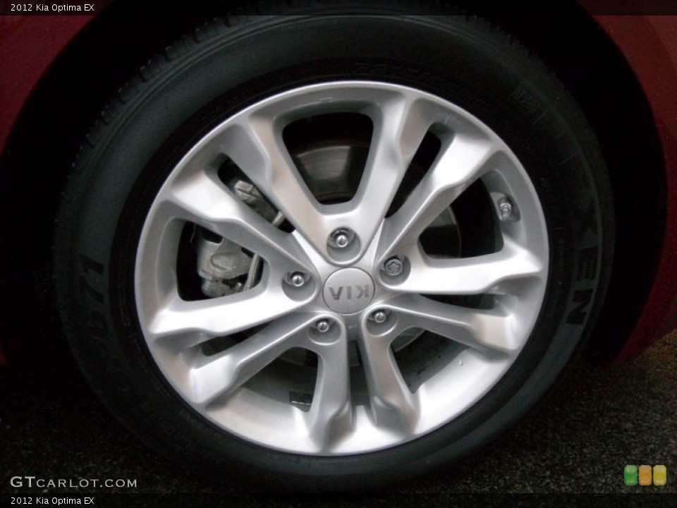 2012 Kia Optima EX Wheel and Tire Photo #74081054