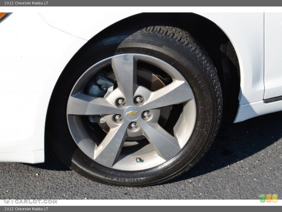 2012 Chevrolet Malibu LT Wheel and Tire Photo #74081142