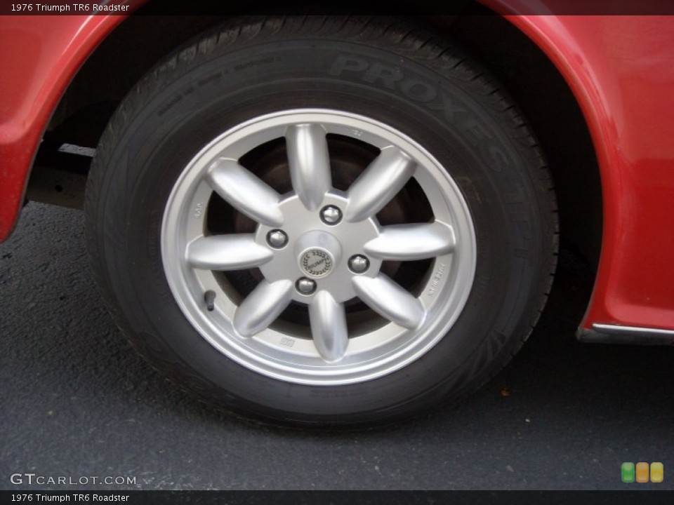 1976 Triumph TR6 Roadster Wheel and Tire Photo #74081714