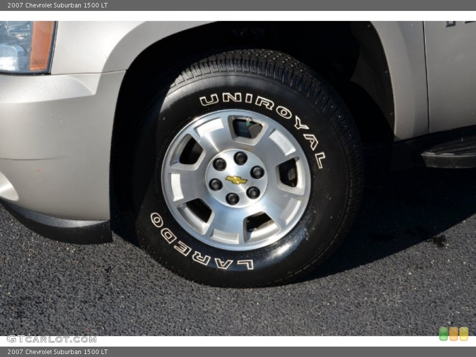 2007 Chevrolet Suburban 1500 LT Wheel and Tire Photo #74082258