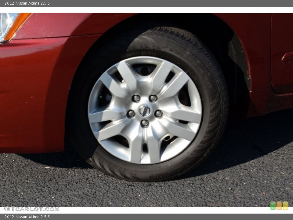 2012 Nissan Altima 2.5 S Wheel and Tire Photo #74082818