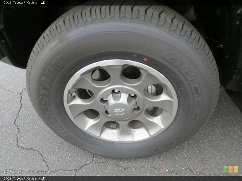2013 Toyota FJ Cruiser 4WD Wheel and Tire Photo #74093296